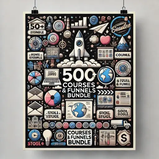 500+ COURSES & FUNNELS