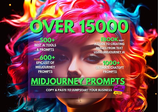 15000+ MIDJOURNEY PROMPTS COLLECTION