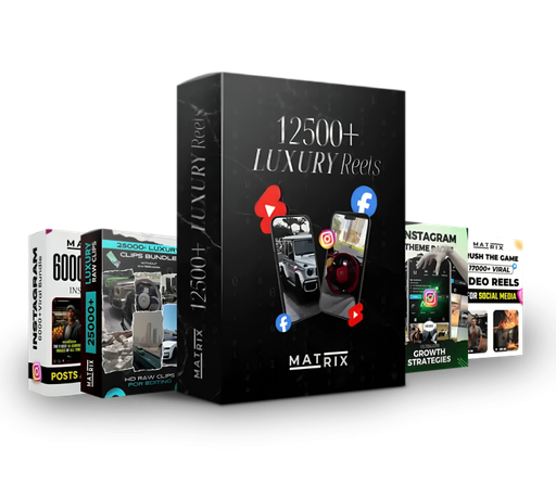 FACELESS SOCIAL MEDIA & LUXURY REELS BUNDLE